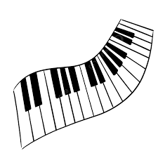 sketch piano clipart images free