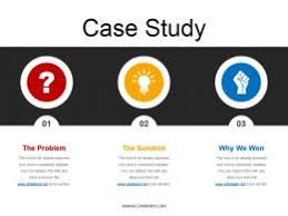 Business Finance Marketing Case Study Powerpoint Template