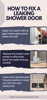 leaking shower door common causes and