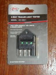 4 Way Trailer Light Tester Circuit Func Brake Signal Trailer Plug Tester Lblk 7 Ebay