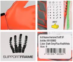 Details About Uhlsport Men Gk Soft Support Glove Goalkeeper Orange Soccer Gloves Uhl 105902