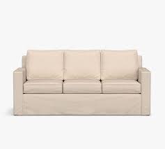 cameron square arm slipcovered sofa