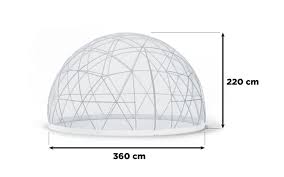 You may need a ladder if your igloo diameter over 4m. Garden Igloo Garden Igloo Stylish Conservatory Greenhouse Hot Tub Cover Gazebo