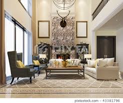 modern classic living room european
