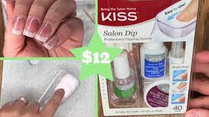 testing kiss dip powder kit you