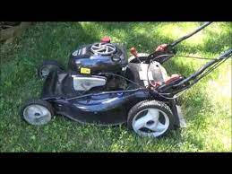 12 rear high wheels makes this mower easy to maneuver. Replacing Craftsman Lawn Mower Rear Drive Cable Youtube