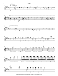 Musicnotes features the world's largest online digital sheet music catalogue with over 400,000 arrangements available to print and play instantly. Swan Lake Finale By Tchaikovsky Sheet Music For Flute Page 2 Sheet Music Violin Sheet Music Swan Lake