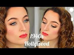 1940s hollywood glamour makeup tutorial