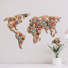 Map Wall Decor Beer Gifts
