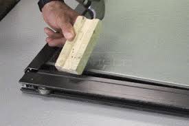 replace a sliding glass door roller