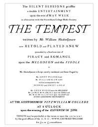 the tempest essay cambridge mistyhamel fcms presents the tempest fitzwilliam college cambridge