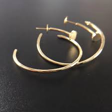 cartier juste un clou earrings pure