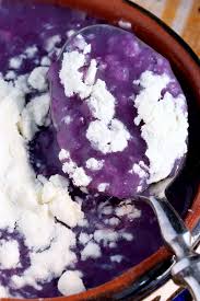 ube chorado using ube powder foxy