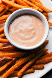 Fry the sweet potatoes for 1 to 2 minutes. Fry Sauce The Ultimate Condiment Chelsea S Messy Apron Sweet Potato Fry Sauce Sweet Potato Fries Seasoning Easy Sweet Potato Fries