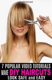 Do it yourself ponytail haircut. 7 Popular Video Tutorials Make Diy Haircuts Look Safe And Easy