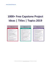 Последние твиты от capstone computers (@capstoneusa). 1000 Free Capstone Project Ideas Titles Topics 2019 By Capstoneprojectinfo Issuu