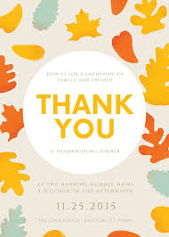 Autumn Leaves Thanksgiving Invitation Templates By Canva