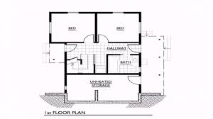 Looking for a small house plan that you can build on your small home lot? Simple One Story 1 Bedroom House Plans See Description Youtube