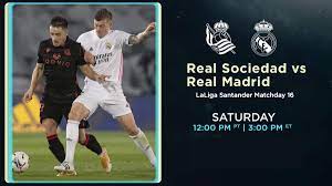 Where to find Real Sociedad vs. Real Madrid on US TV