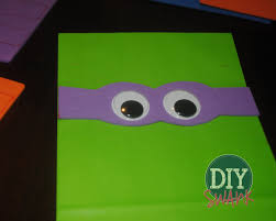See more ideas about ninja turtle costume, turtle costumes, diy ninja turtle costume. Diy Ninja Turtle Party Favor Bags Swanky Design Company