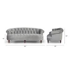 Seater Chesterfield Sofa With Nailheads