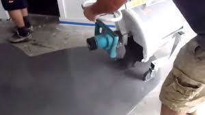 pouring ardex self leveling concrete