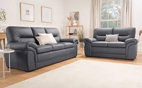 Bromley 3 2 Seater Sofa Set Grey
