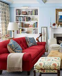 Red Sofa Living Room