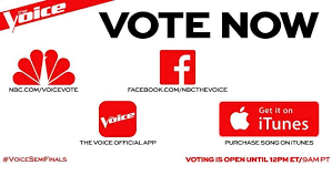 The singers with the lowest number of votes will be sent home each week. The Voice Voting 2016 How To Vote Instant Save Use App Heavy Com