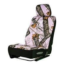 Pink Camo Seat Covers With The Browning