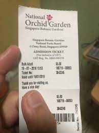 national orchid garden tickets u