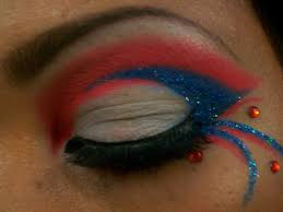 makeup tutorial 4th of july inspired