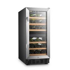 lanbo dual zone wine refrigerator 28