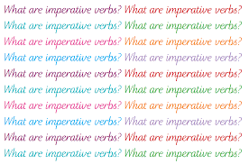 Imperative Verbs Explained For Parents What Re Imperatives