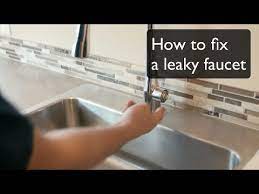 how to fix a leaky faucet single