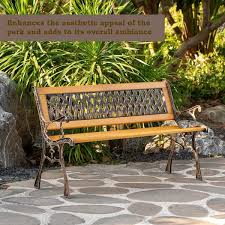 Steel Frame Seating Bench