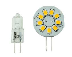 Rv G4 9 Led Side Pin Replacement Bulb For Rv Puck Light Warm White 2 Pack