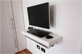 Ikea is known for the type of furniture described. Mini Pc Float And Slide Desk Ikea Hackers Wall Mounted Computer Desk Small Computer Desk Ikea Small Computer Desk