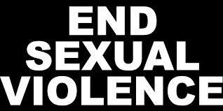 END SEXUAL VIOLENCE – WE WILL NOT BE SILENT