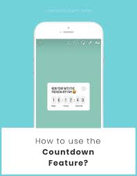 It focuses on using a beautiful user interface with you can add set as watched or delete a movie with a single tap! How To Use The Countdown Insta Story Feature Awesome Ideas