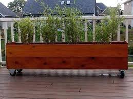 Screen Outdoor Diy Patio Planter Boxes