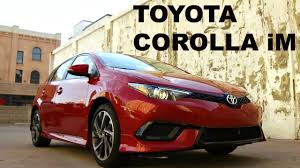 2017 toyota corolla im review and