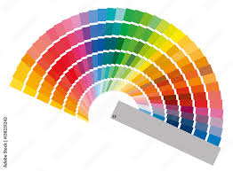 Color Card Palette Guide Of Paint