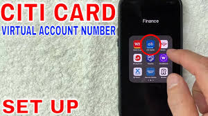 how to set up citi card virtual account