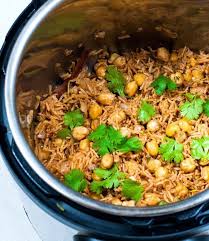 instant pot rice pilaf with peas