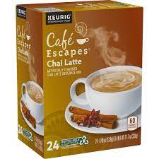 café escapes chai latte keurig single