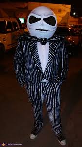 Jack skellington costume halloween christmas cosplay stripe jacket pants with bowtie. Diy Jack Skellington Costume For Men Diy Tutorial