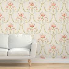 Spoonflower Marie Antoinette Wallpaper