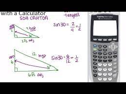 Trigonometric Ratios With A Calculator