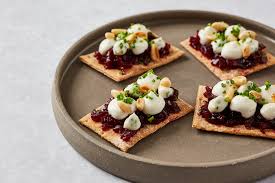 cheese and pine nut crispbreads reicpe